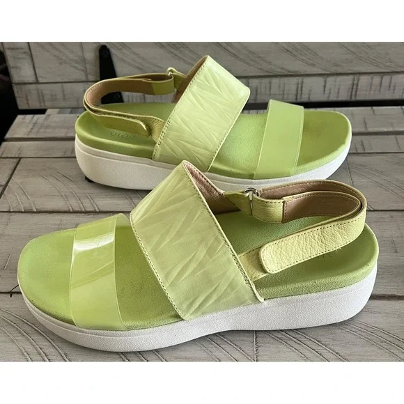 Vionic Karleen Wedge Comfort Sandals Women's Size 9 - Picture 1 of 9